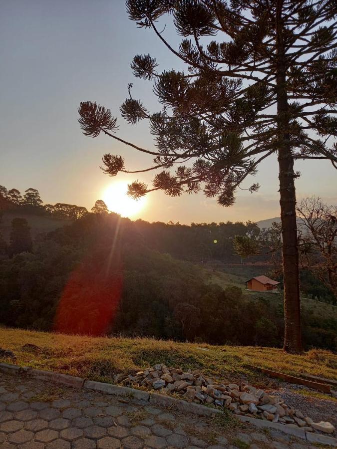 Chales Cantinho Do Ceu Monte Verde  Eksteriør billede