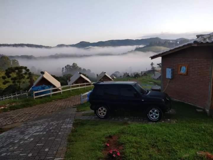 Chales Cantinho Do Ceu Monte Verde  Eksteriør billede