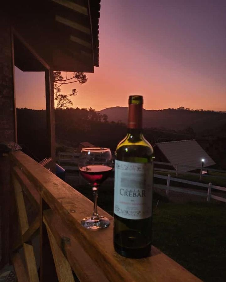 Chales Cantinho Do Ceu Monte Verde  Eksteriør billede