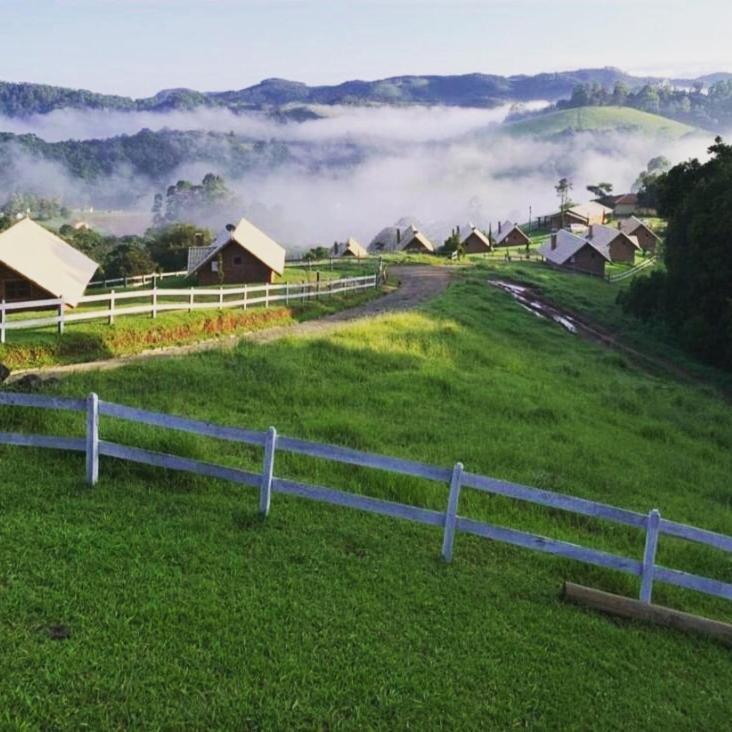 Chales Cantinho Do Ceu Monte Verde  Eksteriør billede