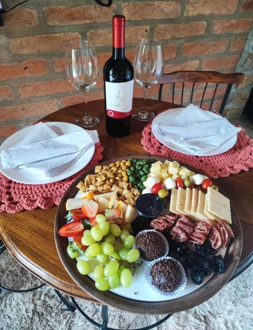 Chales Cantinho Do Ceu Monte Verde  Eksteriør billede